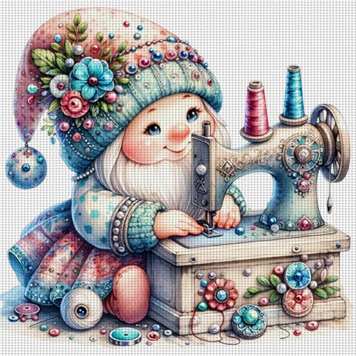 ENCOMAG Kreuzstich-Set für Erwachsene, geprägt, komplettes Sortiment an Stickerei-Starter-Sets für Anfänger, DIY, 18 Karat, 2 Stränge, Kreuzstich-Dekoration, 30 x 30 cm ENCOMAG Kreuzstich-Set für Erwachsene, geprägt, komplettes Sortiment an Stickerei-Starter-Sets für Anfänger, DIY, 18 Karat, 2 Stränge, Kreuzstich-Dekoration, 30 x 30 cm von ENCOMAG