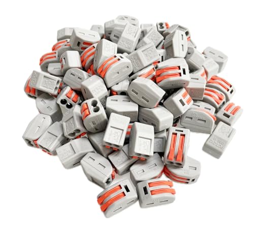 20x Klemme Verbindungsklemme 2-fach Dosenklemme mit Hebel 0,2-4 mm 2-fach 20 stück 20x Klemme Verbindungsklemme 2-fach Dosenklemme mit Hebel 0,2-4 mm 2-fach 20 stück von ENERGMiX