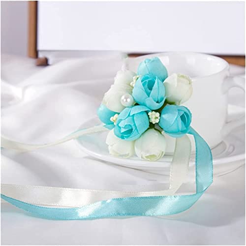 Hochzeits-Handgelenk-Blume, Korsage, Hochzeits-Corsage, Hochzeitsdekoration, Rosen-Handgelenk-Ansteckblumen, Handblumen, Brautjungfer, Seidenblumenarmband, Hochzeits-Braut-Handgelenk-Blumenzubehör Hochzeits-Handgelenk-Blume, Korsage, Hochzeits-Corsage, Hochzeitsdekoration, Rosen-Handgelenk-Ansteckblumen, Handblumen, Brautjungfer, Seidenblumenarmband, Hochzeits-Braut-Handgelenk-Blumenzubehör von ENESEA