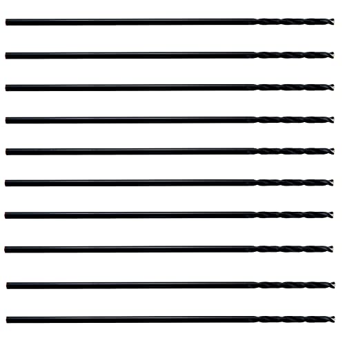 MAXTOOL ACF02B06R10E10 Extra-lange tiefe Spiralbohrer, gerader Schaft, vollständig geschliffen, 15,2 cm, OAL HSS M2, 10 Stück MAXTOOL ACF02B06R10E10 Extra-lange tiefe Spiralbohrer, gerader Schaft, vollständig geschliffen, 15,2 cm, OAL HSS M2, 10 Stück von ENGTOOL
