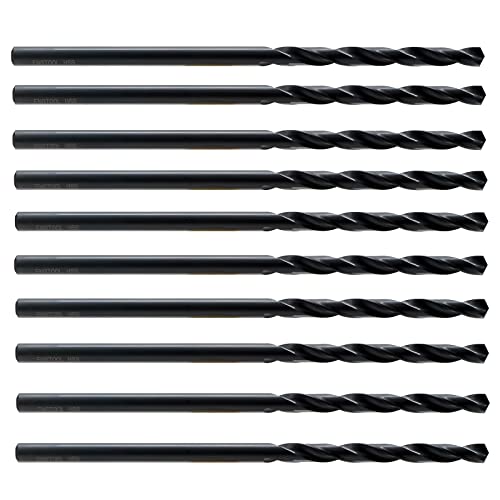 MAXTOOL ACF02B06R12E10 Extra-lange tiefe Spiralbohrer, gerader Schaft, vollgeschliffen, 15,2 cm, OAL HSS M2, 10 Stück MAXTOOL ACF02B06R12E10 Extra-lange tiefe Spiralbohrer, gerader Schaft, vollgeschliffen, 15,2 cm, OAL HSS M2, 10 Stück von ENGTOOL