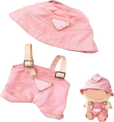 Bekleidungs Set für Puppen 17cm Puppen Outfit-Set Sommer Kleidung Puppenkleidung (Keine Puppe enthalten) (Rosa) von ENIXWH