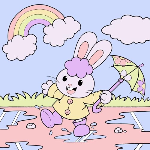 ENJOY ART - Malen nach Zahlen 20x20cm Junior Kawaii Set 2 Kaninchen und Einhorn ENJOY ART - Malen nach Zahlen 20x20cm Junior Kawaii Set 2 Kaninchen und Einhorn von ENJOYART