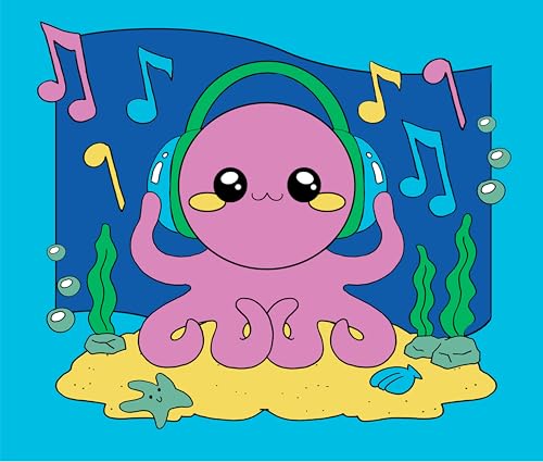 ENJOY ART - Malen nach Zahlen 20x20cm Junior Kawaii Set 4 Maus und Octopus ENJOY ART - Malen nach Zahlen 20x20cm Junior Kawaii Set 4 Maus und Octopus von ENJOYART