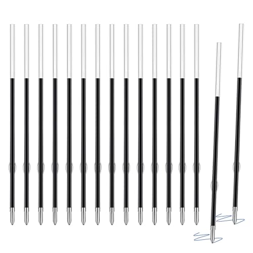 ENLACE Kugelschreiberminen Blau, 60 Stück Kugelschreiber Ersatzminen, Einziehbare Stift Nachfüllungen 1,0mm Strichstärke, Kugelschreiberminen Blau 98mm Länge, Kunststoff Kugelschreiber Minen ENLACE Kugelschreiberminen Blau, 60 Stück Kugelschreiber Ersatzminen, Einziehbare Stift Nachfüllungen 1,0mm Strichstärke, Kugelschreiberminen Blau 98mm Länge, Kunststoff Kugelschreiber Minen von ENLACE
