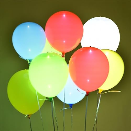 ENLACE LED Leuchtballons, 12 Zoll, 10 Stück, Mehrfarbig, Langanhaltend Leuchtend ENLACE LED Leuchtballons, 12 Zoll, 10 Stück, Mehrfarbig, Langanhaltend Leuchtend von ENLACE