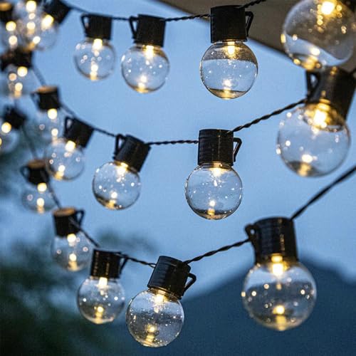 ENLACE LED-Lichterkette, 2,5m, 10 Transparente Glühbirnen 4cm, Batteriebetrieben, Warmweiß ENLACE LED-Lichterkette, 2,5m, 10 Transparente Glühbirnen 4cm, Batteriebetrieben, Warmweiß von ENLACE