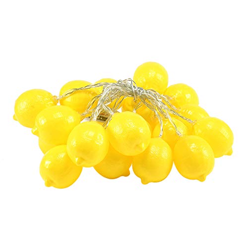 ENLACE LED Zitronenform Lichterkette, 10 Leuchten, 1,5 Meter, Batteriebetrieb ENLACE LED Zitronenform Lichterkette, 10 Leuchten, 1,5 Meter, Batteriebetrieb von ENLACE