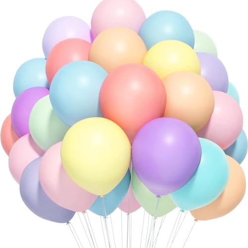 ENLACE Luftballons Pastell, 100 Stück 10 Zoll Makronen Luftballon, Bunt Luftballons Geburtstag, Latex Ballons Pastellfarben für Geburtstag Babyparty Hochzeit Baby Shower Verlobung Party Deko ENLACE Luftballons Pastell, 100 Stück 10 Zoll Makronen Luftballon, Bunt Luftballons Geburtstag, Latex Ballons Pastellfarben für Geburtstag Babyparty Hochzeit Baby Shower Verlobung Party Deko von ENLACE