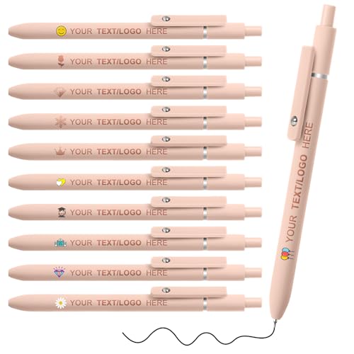 ENOMY Kugelschreiber Personalisiert mit Gravur/Logo/Name Kugelschreiber Hochwertig in Großpackung mit Schwarzer Tinte Stift Personalisiert Personalisierte Geschenke für Firmen Büros Hochschu ENOMY Kugelschreiber Personalisiert mit Gravur/Logo/Name Kugelschreiber Hochwertig in Großpackung mit Schwarzer Tinte Stift Personalisiert Personalisierte Geschenke für Firmen Büros Hochschu von ENOMY