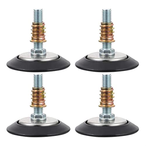 Nivellierfüße einstellbar 4er-Pack Nivellierfüße mit Schraube aus Edelstahl, verstellbare Möbelbeine, Nivellierer for Büromöbel und Werkbank Nivellierfüße einstellbar 4er-Pack Nivellierfüße mit Schraube aus Edelstahl, verstellbare Möbelbeine, Nivellierer for Büromöbel und Werkbank von ENSDIEPLS