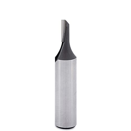 ENT 10086 Nutfräser HW, Schaft (S) 12 mm, Durchmesser (D) 5 mm, NL 12,7 mm, Z1, SL 40 mm, GL 62 mm von ENT European Norm Tools