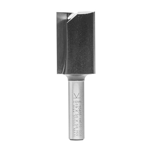 ENT 10405 Nutfräser HW, Schaft (S) 8 mm, Durchmesser (D) 19 mm, NL 30 mm, SL 32 mm, GL 62 mm von ENT European Norm Tools