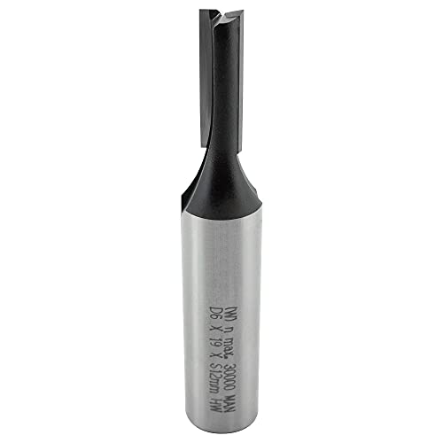 ENT 10511 Nutfräser HW, Schaft (S) 12 mm, Durchmesser (D) 6 mm, NL 19 mm, SL 40 mm, GL 67 mm von ENT European Norm Tools