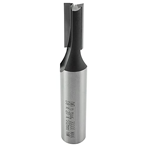 ENT 10515 Nutfräser HW, Schaft (S) 12 mm, Durchmesser (D) 8 mm, NL 20 mm, SL 40 mm, GL 67 mm von ENT European Norm Tools