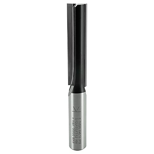 ENT 10528 Nutfräser HW, Schaft (S) 12 mm, Durchmesser (D) 12 mm, NL 50 mm, SL 40 mm, GL 94 mm von ENT European Norm Tools