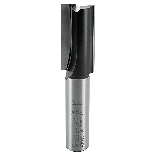 ENT 10548 Nutfräser HW, Schaft (S) 12 mm, Durchmesser (D) 16 mm, NL 32 mm, SL 40 mm, GL 72 mm von ENT European Norm Tools