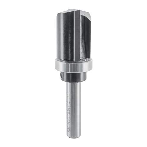 ENT 11659 Bündigfräser HW, Schaft (S) 8 mm, Durchmesser (D) 20 mm, NL 25 mm, SL 32 mm, GL 69 mm, mit Kugellager am Schaft von ENT European Norm Tools