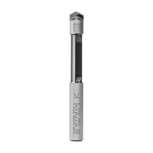 ENT 11791 Ausstechfräser und Kopierfräser HW, Schaft (S) 8 mm, Durchmesser (D) 8 mm, NL 25,4 mm, SL 32 mm, GL 73 mm von ENT