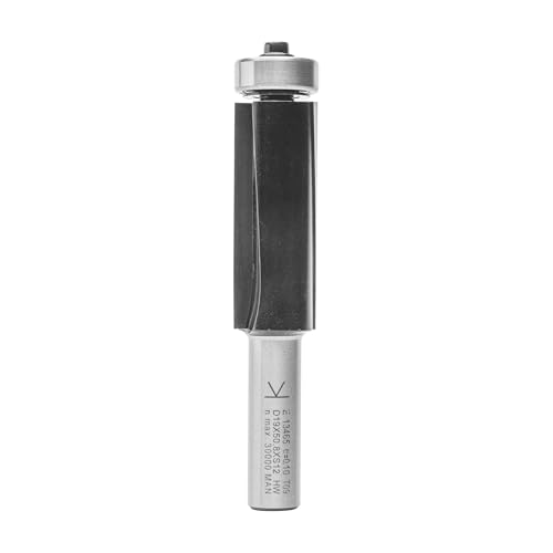 ENT 13465 Bündigfräser HW, Schaft (S) 12 mm, Durchmesser (D) 19,05 mm, NL 50,8 mm, SL 40 mm, mit Achswinkel und mit Kugellager stirnseitig von ENT European Norm Tools