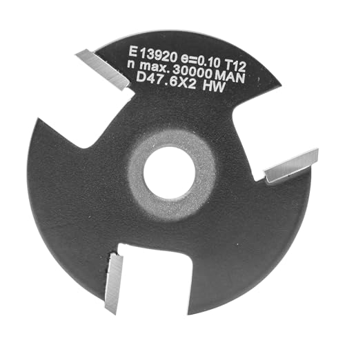 ENT 13920 Scheibennutfräser HW, Schaft (S) 8 mm, Durchmesser (D) 47,6 mm, NL 2 mm, Z3 von ENT European Norm Tools