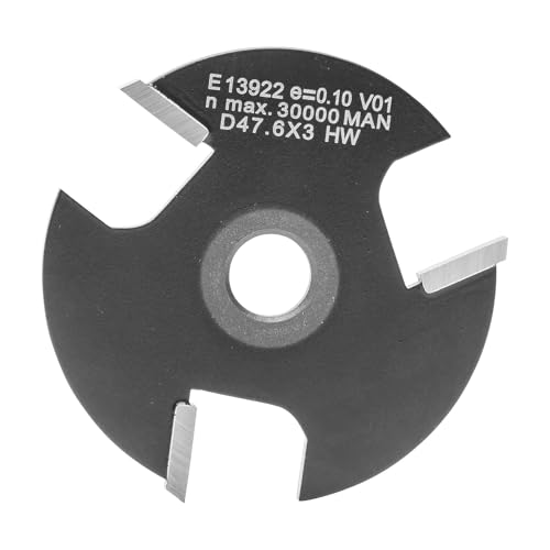 ENT 13922 Scheibennutfräser HW, Schaft (S) 8 mm, Durchmesser (D) 47,6 mm, NL 3 mm, Z3 von ENT European Norm Tools