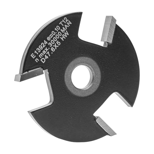 ENT 13924 Scheibennutfräser HW, Schaft (S) 8 mm, Durchmesser (D) 47,6 mm, NL 5 mm, Z3 von ENT European Norm Tools