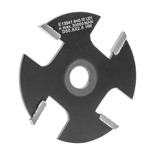 ENT 13941 Scheibennutfräser HW, Schaft (S) 8 mm, Durchmesser (D) 50,8 mm, NL 2,5 mm, Z4 von ENT European Norm Tools