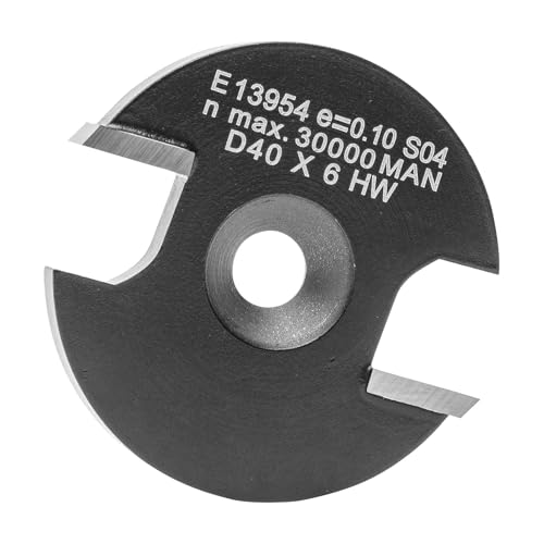 ENT 13954 Scheibennutmesser HW, Durchmesser (D) 40 mm, NL 6 mm, mit Senkbohrung von ENT European Norm Tools