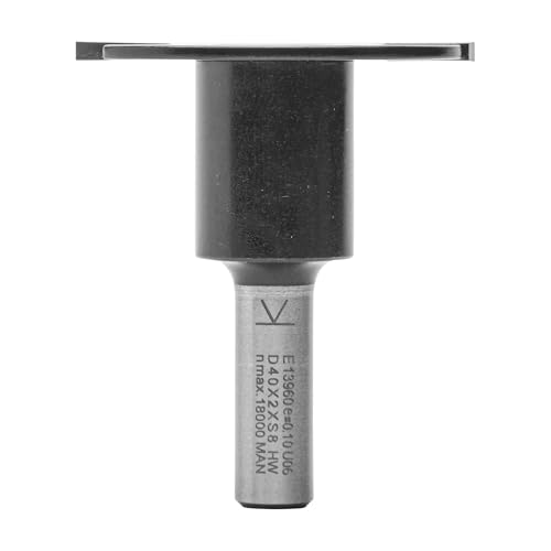 ENT 13960 Scheibennutfräser HW, Schaft (S) 8 mm, Durchmesser (D) 40 mm, NL 2 mm, GL 50 mm, auf Aufnahmedorn montiert von ENT European Norm Tools