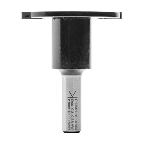ENT 13961 Scheibennutfräser HW, Schaft (S) 8 mm, Durchmesser (D) 40 mm, NL 3 mm, GL 50 mm, auf Aufnahmedorn montiert von ENT European Norm Tools