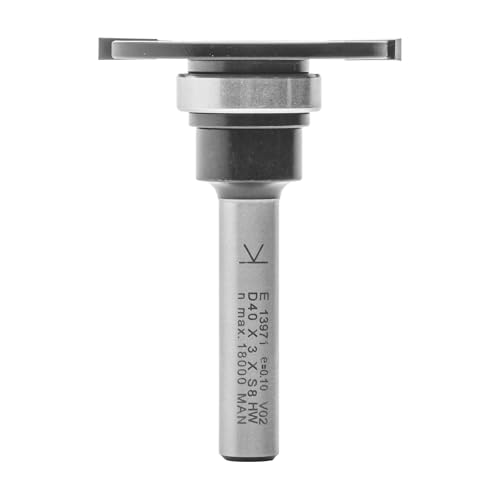 ENT 13971 Scheibennutfräser HW, Schaft (S) 8 mm, Durchmesser (D) 40 mm, NL 3 mm, ØKL 19 mm, T 10,5 mm, GL 54 mm, auf Spindel montiert mit Kugellager 19 mm von ENT European Norm Tools