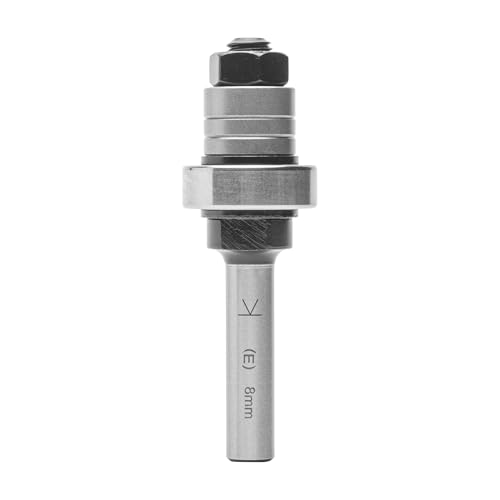 ENT 14005 Aufnahmedorn Schaft (S) 8 mm, Durchmesser (D) 8 mm, NL 13 mm, SL 34,5 mm, GL 68 mm, mit Kugellager von ENT European Norm Tools