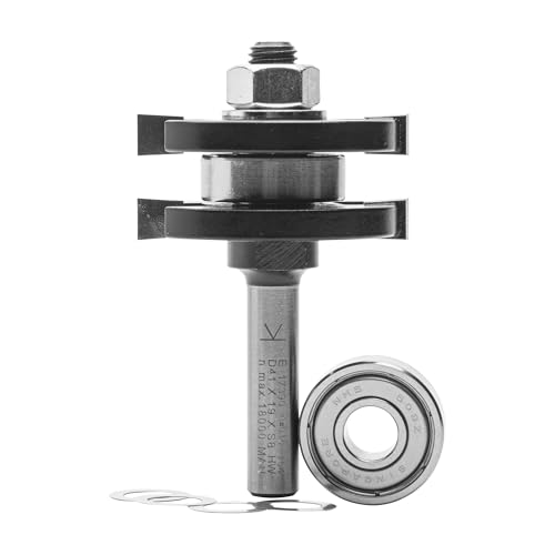 ENT 17390 Nut- und Federgarnitur HW, Schaft (S) 8 mm, Durchmesser (D) 41 mm, NL 6,35 mm, T 9,5 mm, SL 32 mm, mit Kugellager von ENT European Norm Tools