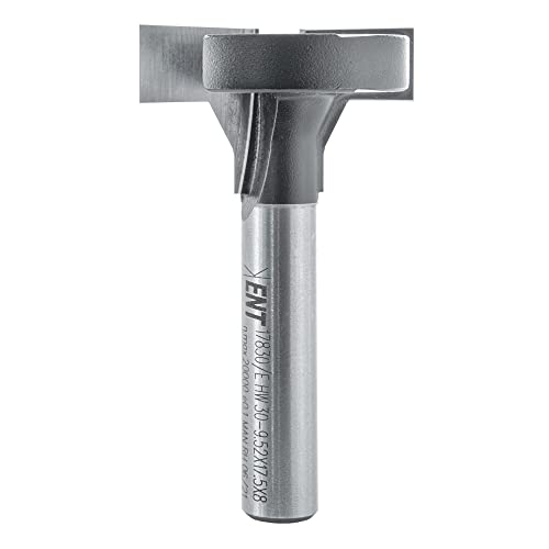 ENT 17830 T-Nutfräser für Regalsysteme HW, Schaft (S) 8 mm, Durchmesser (D1) 30 mm, (NL2) 8 mm, mit Rundungsprofil, für Haken und Winkel von ENT