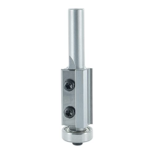 ENT 20295 Wendemesser Bündigfräser HW, Schaft (S) 8 mm, Durchmesser (D) 16 mm, NL 30 mm, GL 72 mm, SL 30 mm, mit Kugellager von ENT European Norm Tools