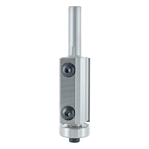 ENT 20298 Wendemesser Bündigfräser HW, Schaft (S) 8 mm, Durchmesser (D) 19 mm, NL 40 mm, GL 82 mm, SL 30 mm, mit Kugellager von ENT European Norm Tools