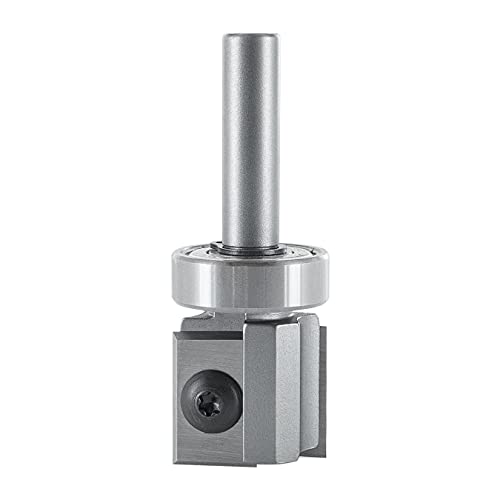 ENT 20320 Wendeplatten Bündigfräser HW, Schaft (S) 8 mm, Durchmesser (D) 22 mm, NL 20 mm, mit Kugellager von ENT European Norm Tools