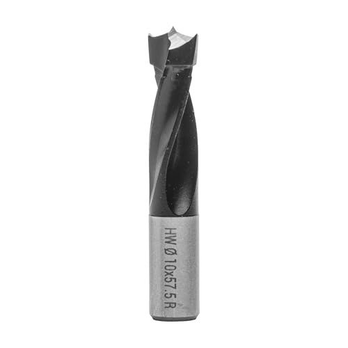 ENT 22046 Dübelbohrer HW, Schaft (S) 10 mm, Durchmesser (D) 10 mm, NL 30 mm, SL 20 mm, L 57,5 mm, Rechts von ENT European Norm Tools