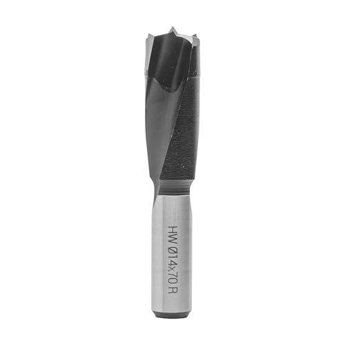 ENT 22370 Dübelbohrer HW, Schaft (S) 10 mm, Durchmesser (D) 14 mm, NL 35 mm, SL 30 mm, L 70 mm, Rechts von ENT