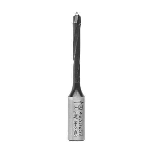 ENT 24024 Dübelbohrer HW, Schaft (S) 8 mm, Durchmesser (D) 4, NL 30 mm, SL 20 mm, L 58 mm, speziell für Mafell DD40P/DDF40 von ENT European Norm Tools