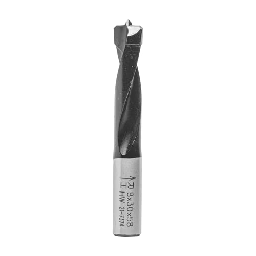 ENT 24028 Dübelbohrer HW, Schaft (S) 8 mm, Durchmesser (D) 8, NL 30 mm, SL 20 mm, L 58 mm, speziell für Mafell DD40P/DDF40 von ENT European Norm Tools