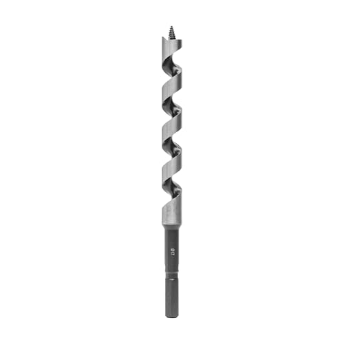 ENT 41044 Schlangenbohrer WS, Durchmesser (D) 17 mm, NL 165 mm, GL 235 mm, S 12 mm 6-kant von ENT European Norm Tools