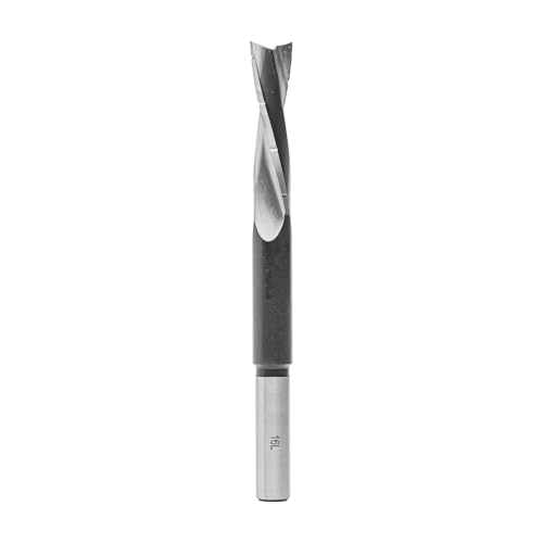 ENT 45246 Langlochbohrer gewundene Ausführung linksdrehend WS, Durchmesser (D) 16 mm, NL 63 mm, GL 170 mm, links, S 13 mm von ENT European Norm Tools