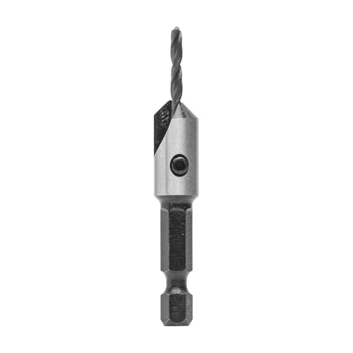 ENT 45670 Pilotbohrer WS, Durchmesser (D) 10 mm, d 2,8 mm, GL 50 mm, S 1/4" 6-kant Bit Aufnahme von ENT European Norm Tools