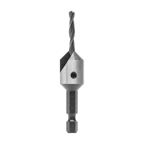 ENT 45672 Pilotbohrer WS, Durchmesser (D) 15 mm, d 3,8 mm, GL 50 mm, S 1/4" 6-kant Bit Aufnahme von ENT European Norm Tools