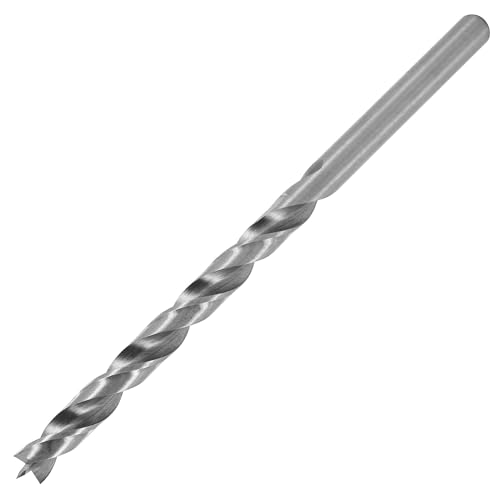 ENT 50408 Holzspiralbohrer Ø 8 mm, extra lang 150 mm, HSS-G, mit Zentrierspitze und Vorschneider, NL 100 mm, Schaft zylindrisch ENT 50408 Holzspiralbohrer Ø 8 mm, extra lang 150 mm, HSS-G, mit Zentrierspitze und Vorschneider, NL 100 mm, Schaft zylindrisch von ENT European Norm Tools