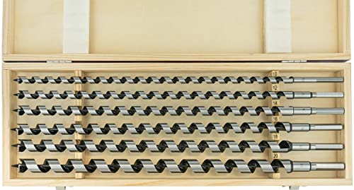 ENT 6-tlg. Schlangenbohrer Set - GL 460 mm - Ø 10-20mm ENT 6-tlg. Schlangenbohrer Set - GL 460 mm - Ø 10-20mm von ENT European Norm Tools