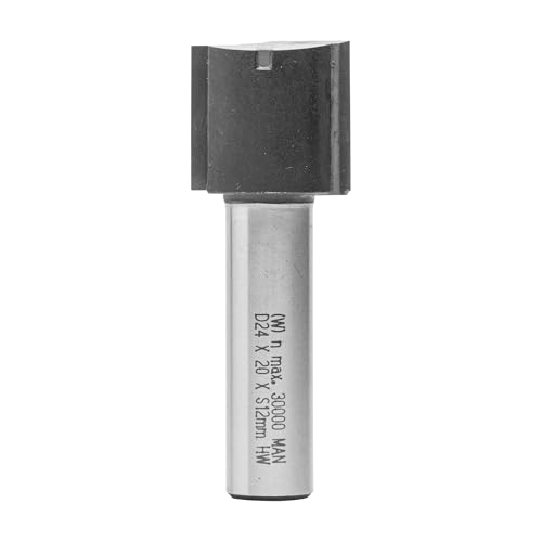 ENT European Norm Tools Nutfräser HW, Schaft 12 mm, Durchmesser 24 mm, Nutzlänge 20 mm, Schaftlänge 40 mm, Gesamtlänge 60 mm, mit HW Grundschneide ENT European Norm Tools Nutfräser HW, Schaft 12 mm, Durchmesser 24 mm, Nutzlänge 20 mm, Schaftlänge 40 mm, Gesamtlänge 60 mm, mit HW Grundschneide von ENT European Norm Tools