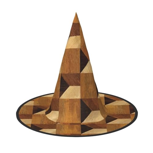 ENVEED Bezaubernder Halloween-Hut aus Holz – einzigartiger Hexenhut für temperamentvolle Halloween-Kostüme von ENVEED